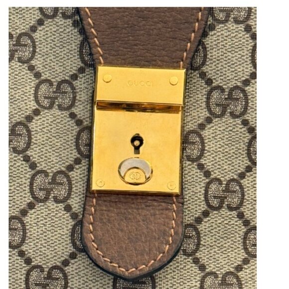 Vintage Gucci Doctor Style Handbag | GG Monogram - Picture 6 of 6